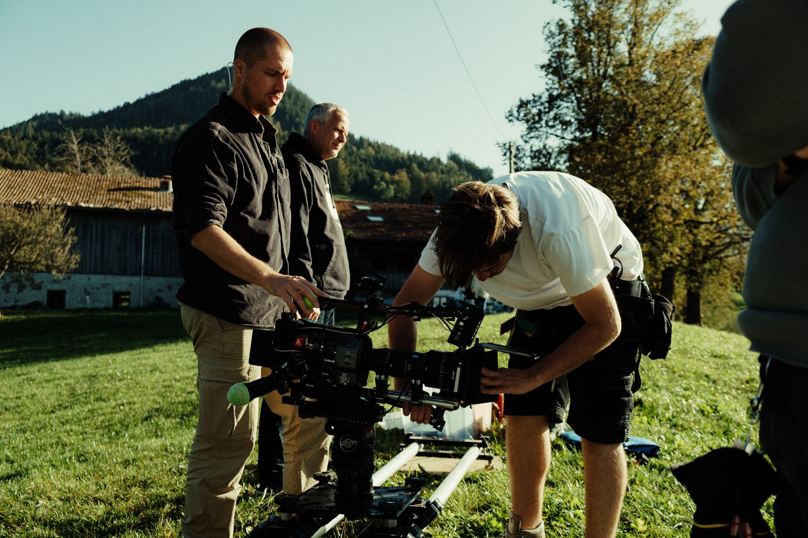preparing the camera