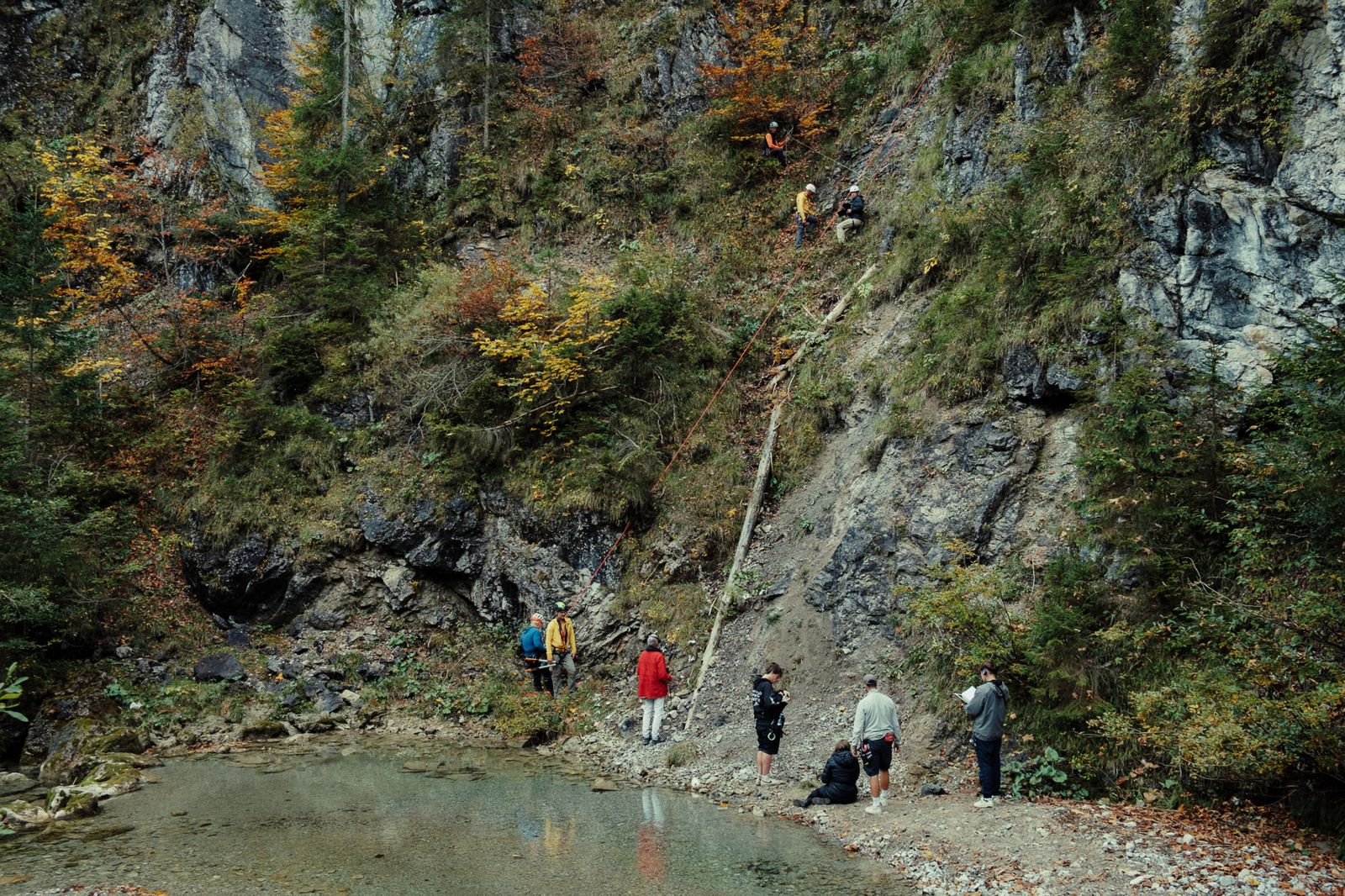 location in the gorge