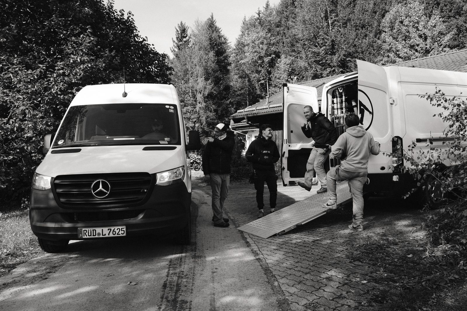 tech van on location